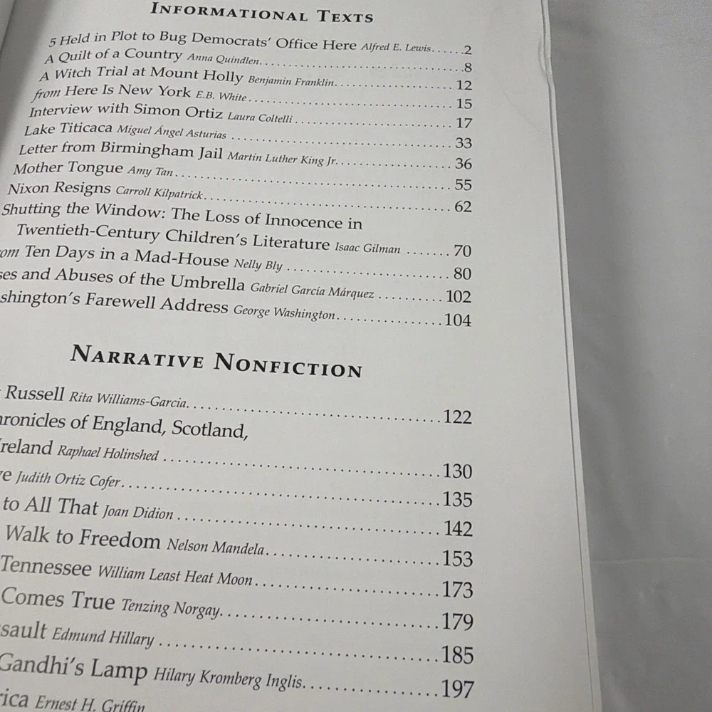 N/A explorations literature