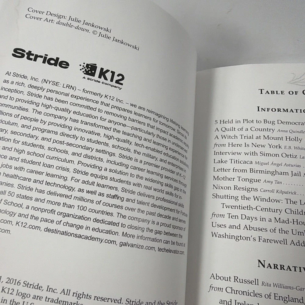 N/A explorations literature