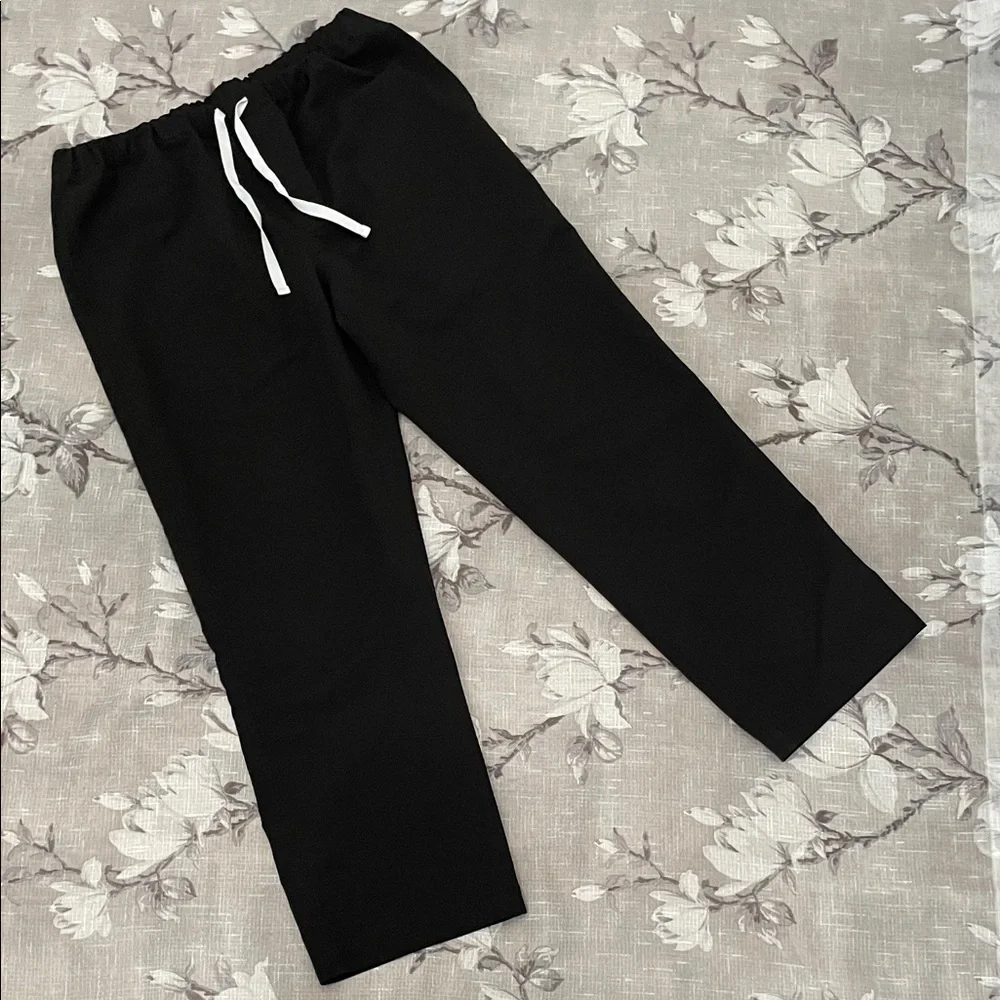 FIGS Black Pisco Scrub Pants Medium Short Men’s / Unisex