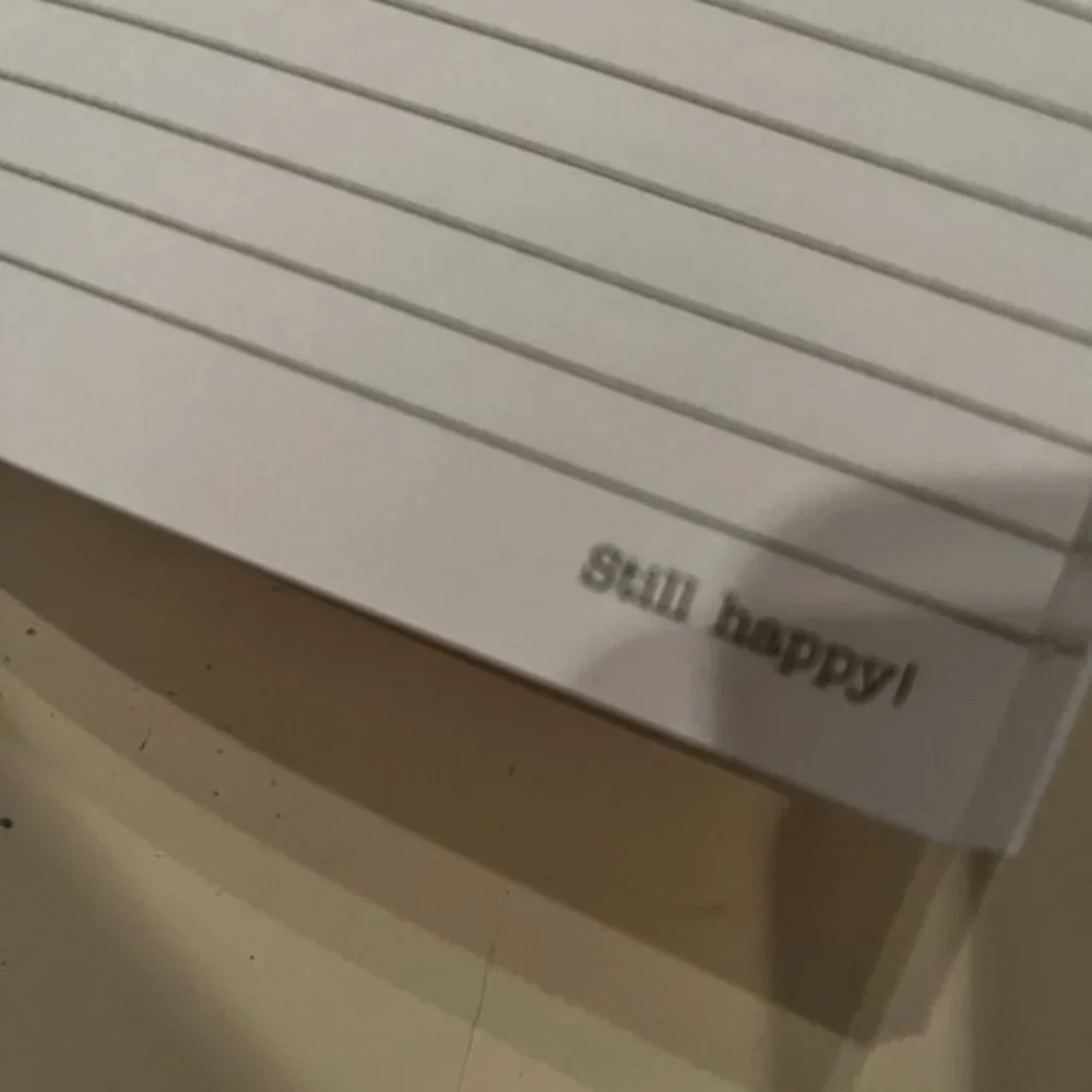 N/A writing journal