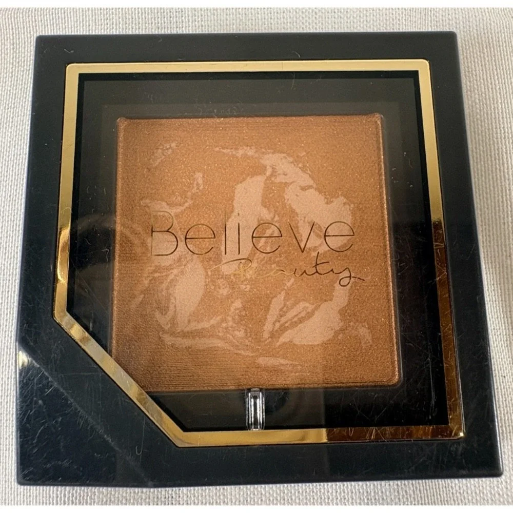 Believe Beauty Sunstruck Marbleized Bronzer Golden Sienna NEW