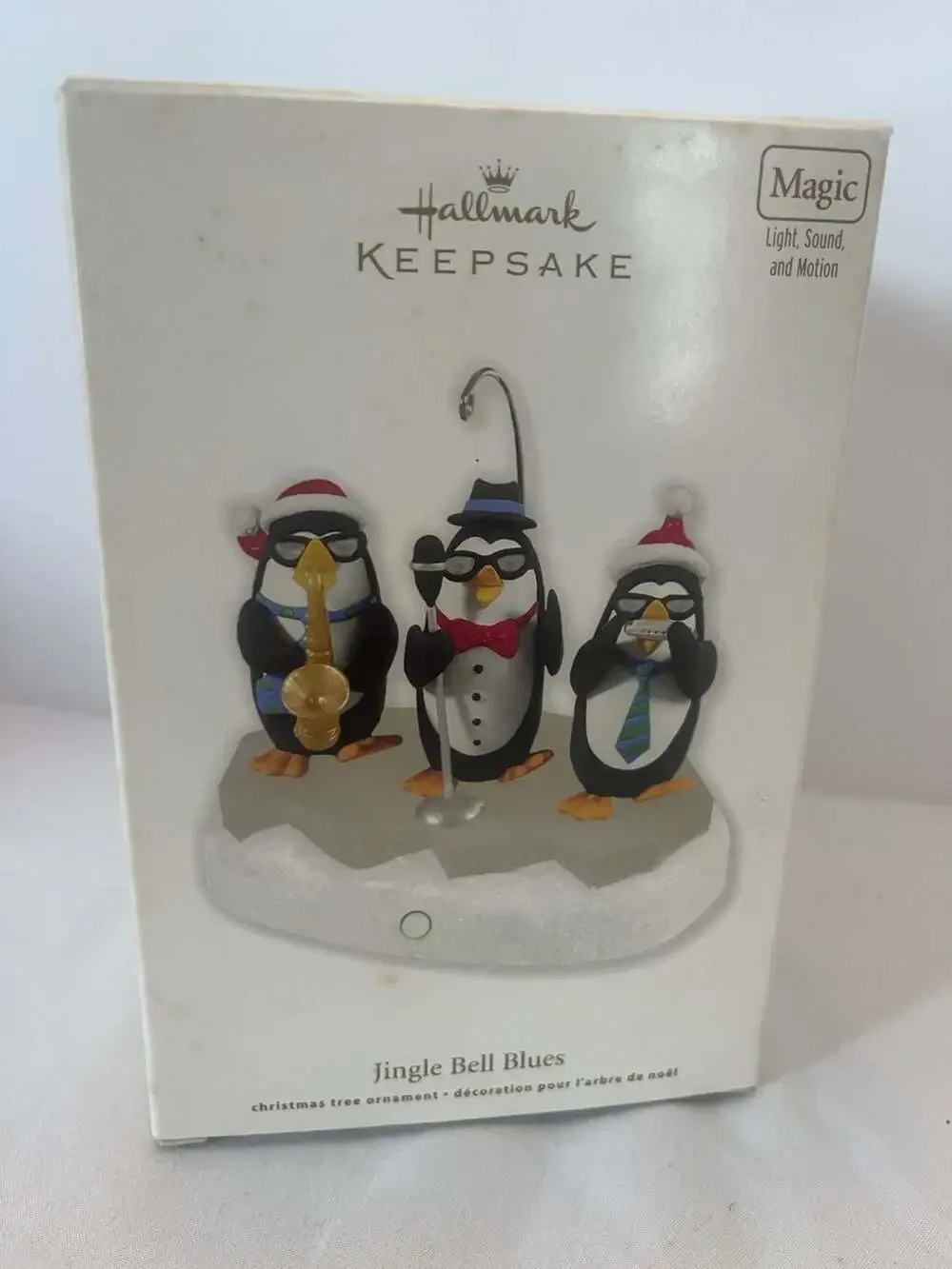 Hallmark Keepsake Ornament 2011 Jingle Bell Blues Magic Light Sound and Motion