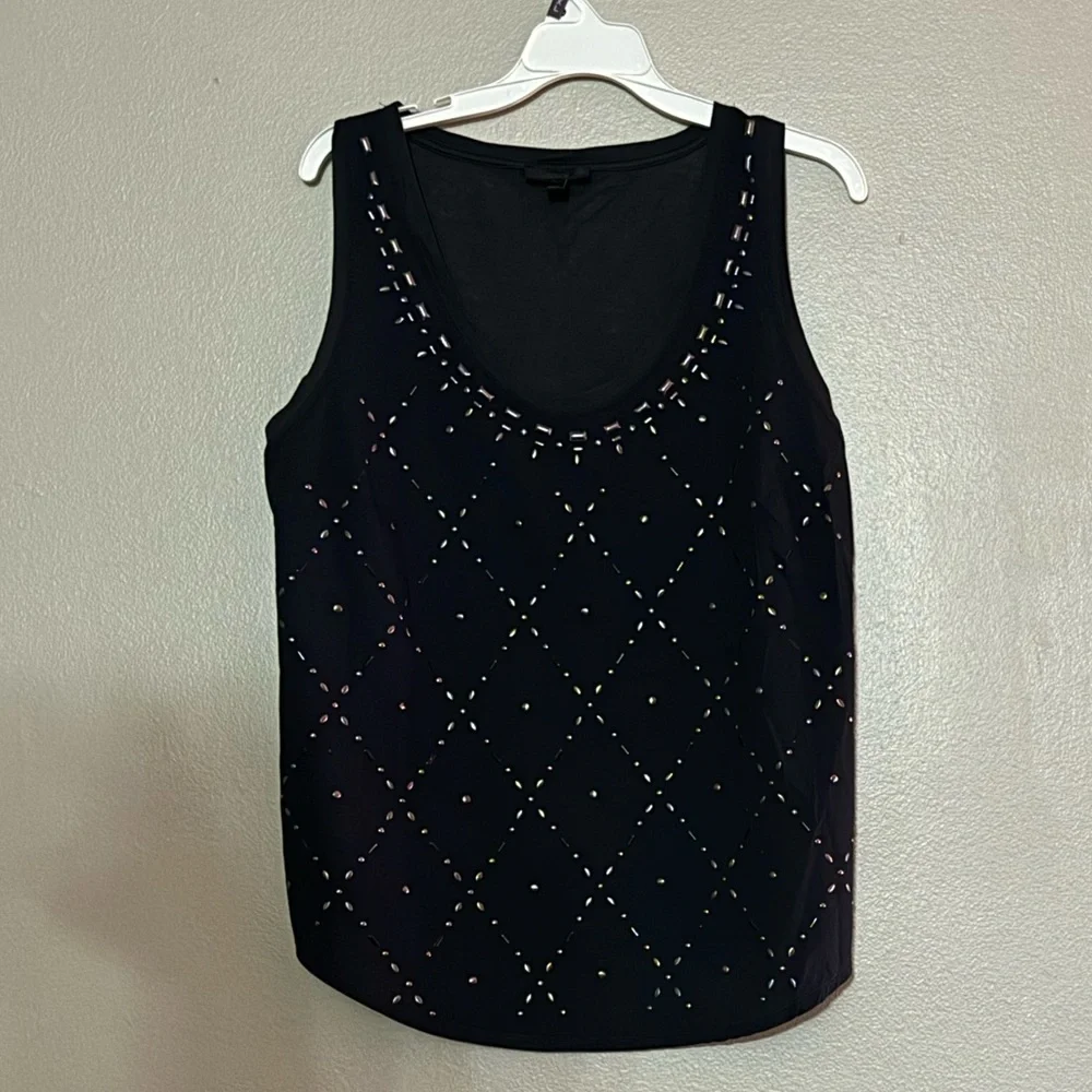J. Crew studded metallic
