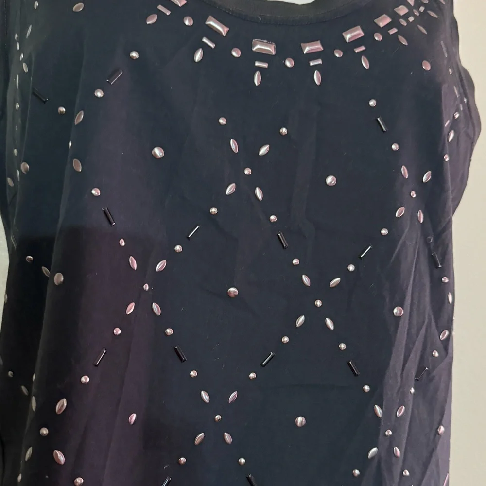 J. Crew studded metallic