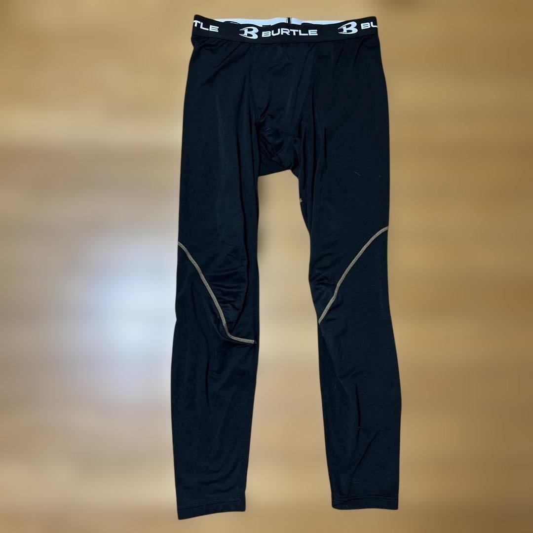 BURTLE Black Leggings M