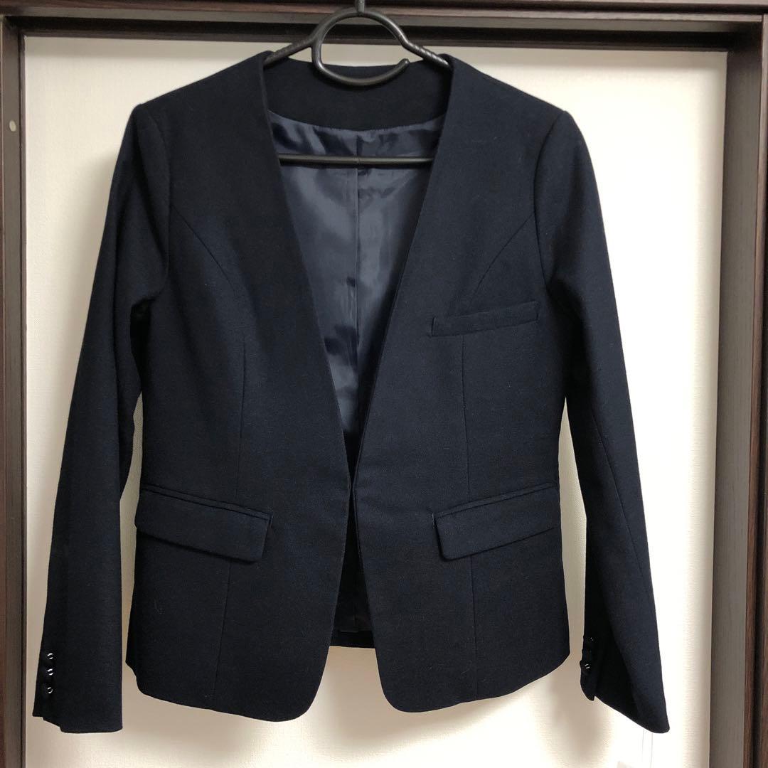 DRECO by IEDIT Navy Single-Breasted Blazer, Size M