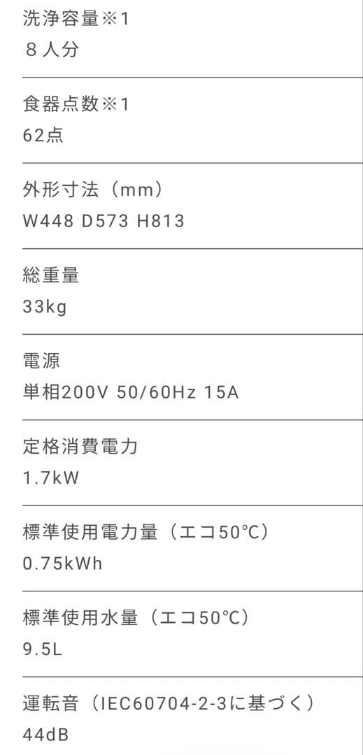 45cm width